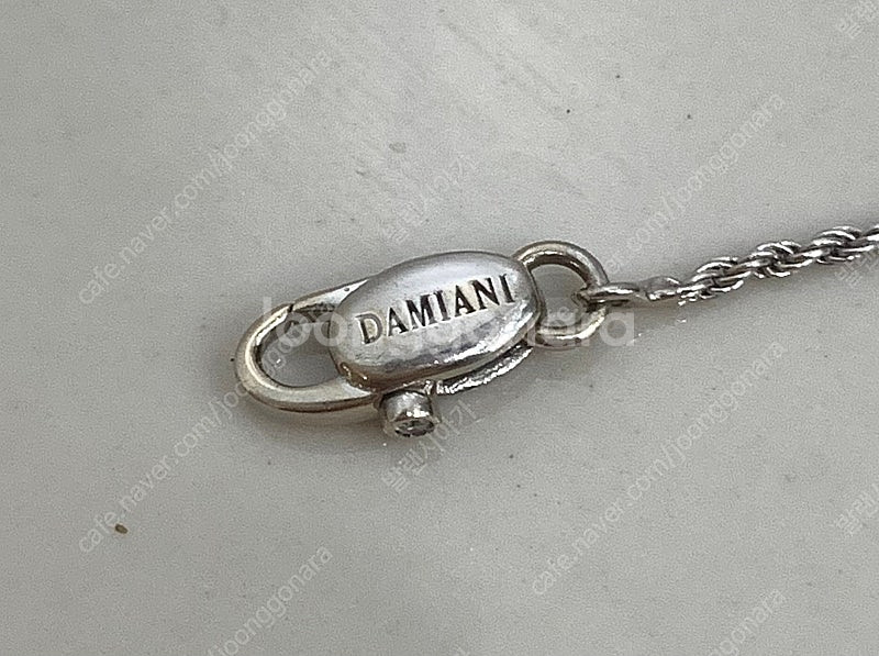 [M]다미아니 벨에포크 화이트골드 다이아 펜던트 목걸이...--6