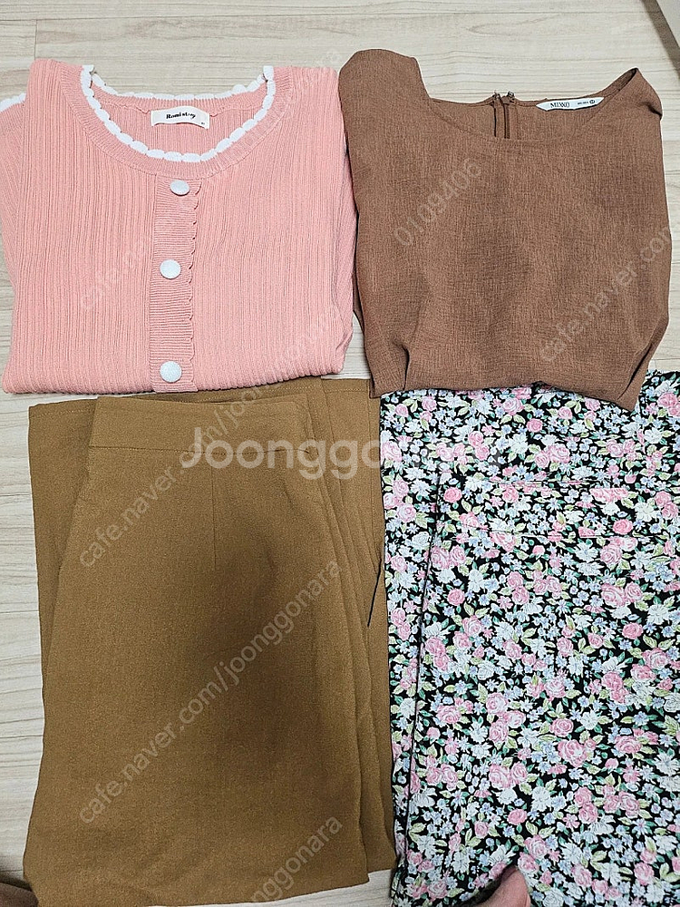 미쏘,로미스토리 상하의 4벌 일괄 66사이즈--1