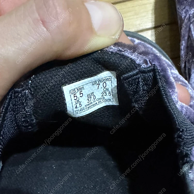반스 X 니들스 Vans Vault x Needles Classic Slip-On Purple Velvet 이미지