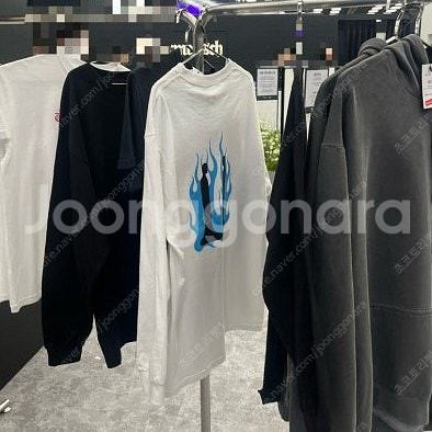 지디 지드래곤 전시 위버멘쉬 롱슬리브 L, XL--2