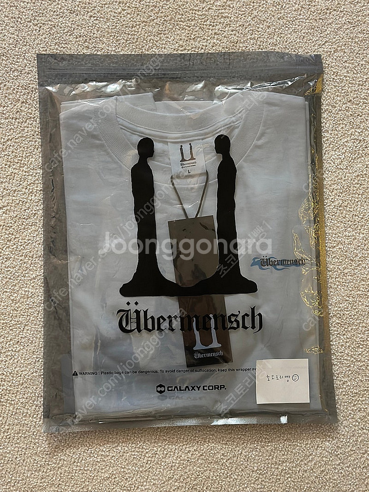 지디 지드래곤 전시 위버멘쉬 롱슬리브 L, XL--5