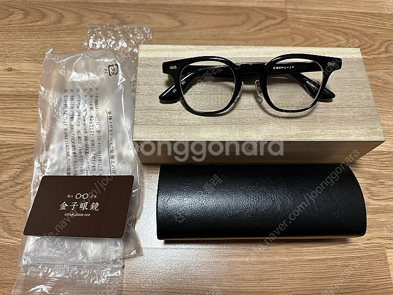 금자안경 가네코옵티컬 KC59 블랙 판매합니다--0