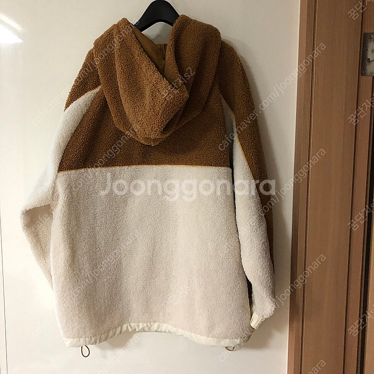 반스 뽀글이 덤블 아노락 후드티 오버핏 박시 XL 캠핑...--9