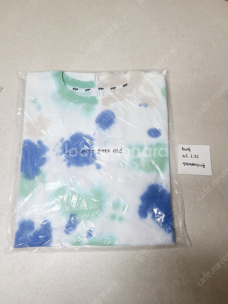 히로 glgk 물나염 티셔츠 160--0