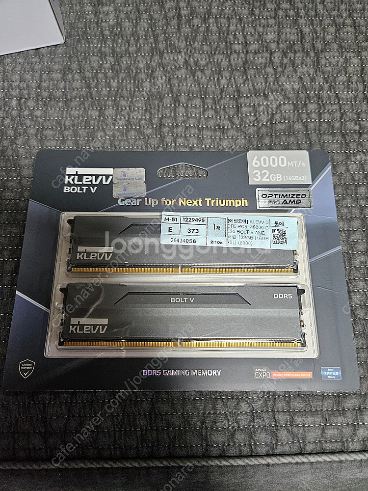 klevv 6000 cl30 서린 16gbx2 32gb--0