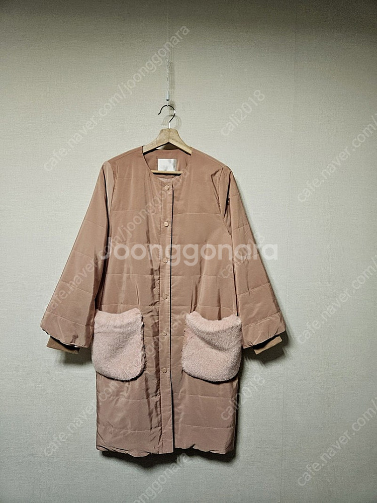 레니본 포켓배색 경량 자켓 66사이즈--2