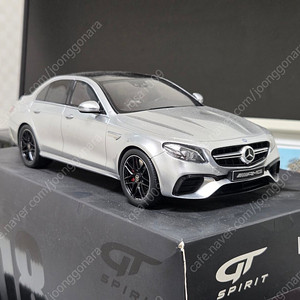 1/18 GT SPIRIT 메르세데스 벤츠 E63 AMG 실버 모형차 레진