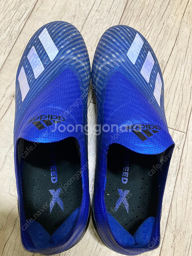 아디다스 엑스 스피드 선수용 최상급 245mm--0