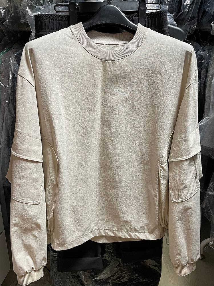 시스템옴므 포켓 맨투맨 100사이즈--1