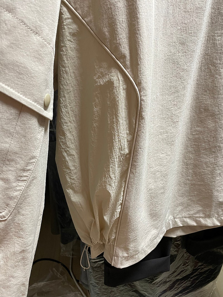 시스템옴므 포켓 맨투맨 100사이즈--2