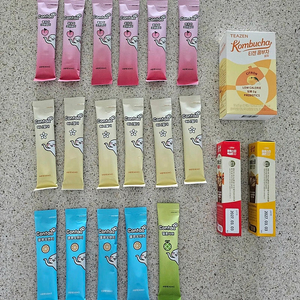 콤부차 + 콘테일 + 아이스티