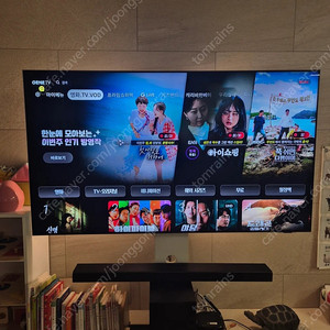 삼성 65인치 TV + 삼성 사운드바