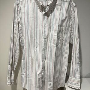 THOM BROWNE 스트라이프 춘추 셔츠 5사이즈
