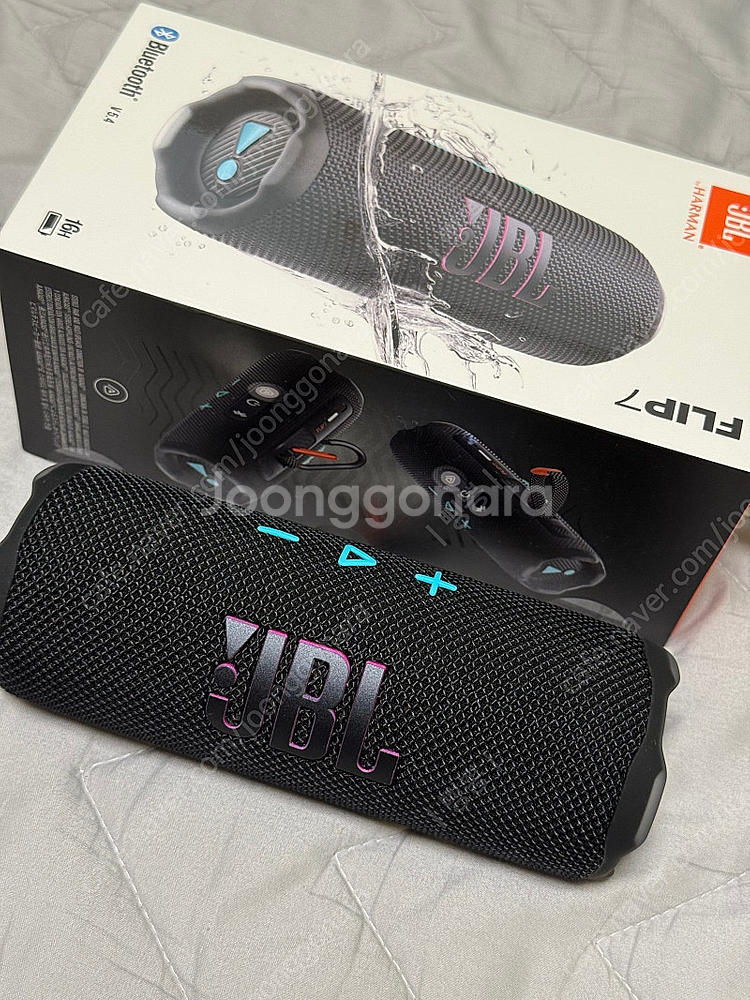 Jbl flip7 블랙 블루투스 스피커--0