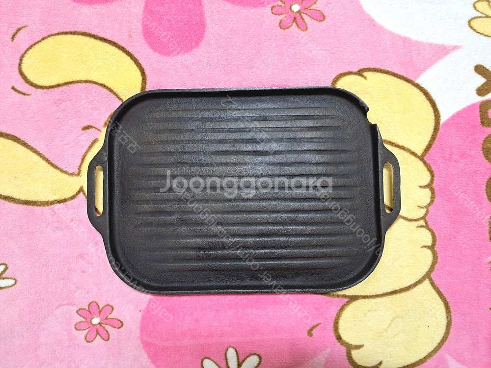 운틴가마 양면 구이팬, AMT 주물 후라이팬 28cm--1