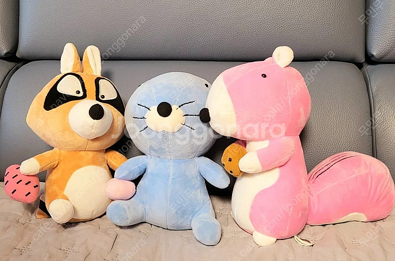 (세트가격) 너부리 보노보노 포로리 인형--0
