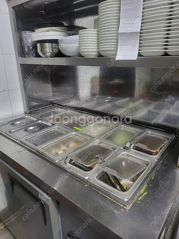 우성 업소용 테이블 냉장고 판매합니다 식당에서 사용하던...--1