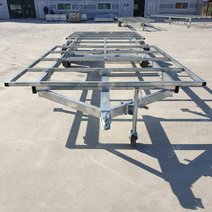 정박형 카라반 아연강 하부 기초 프레임 판매!!