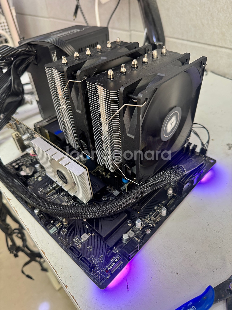 인텔 i7 13600KF + ASRock B760M PG Riptide D5 + 써멀라이트 2열 듀얼타워 ( 서비스...--2