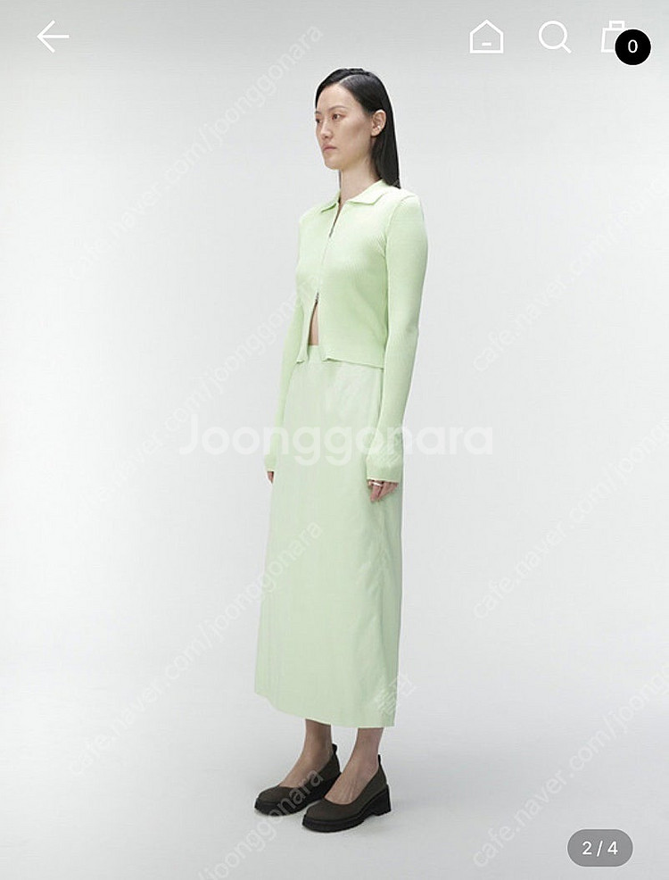 아모멘토 Taffta long skirt 타프타 스커트...--1