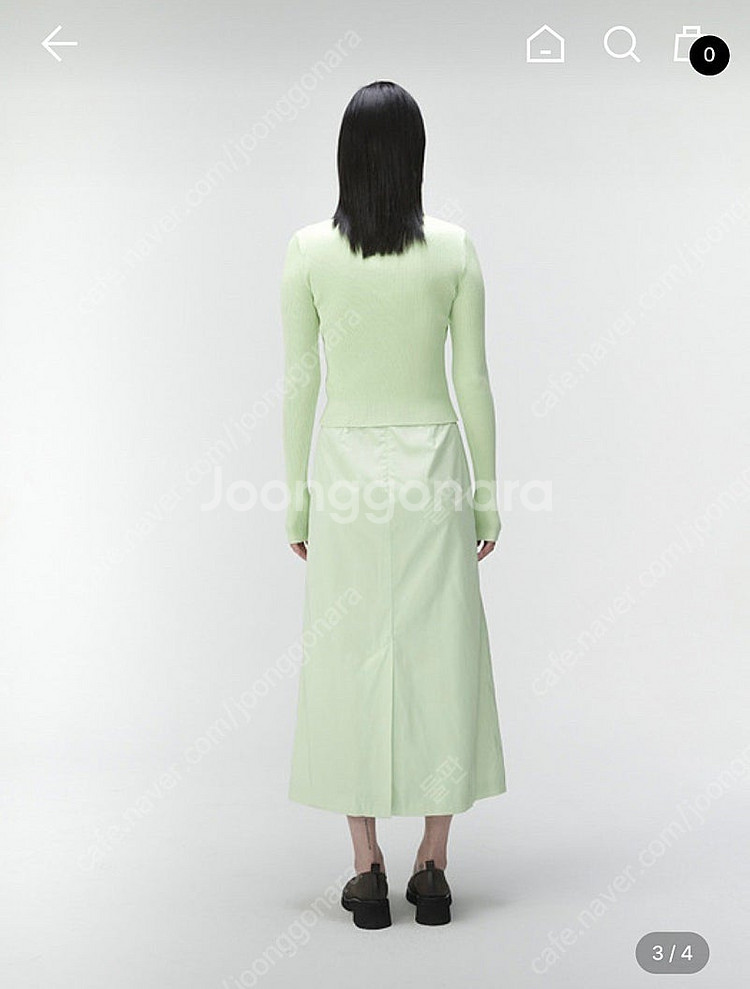 아모멘토 Taffta long skirt 타프타 스커트...--2