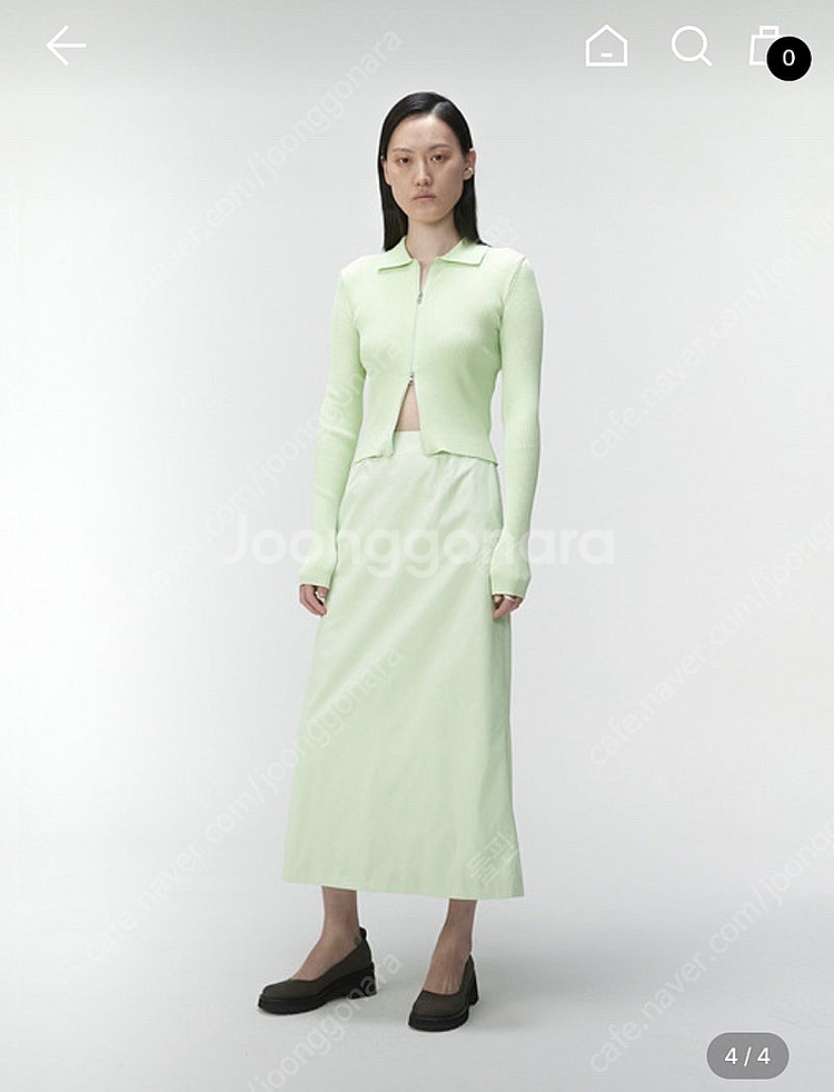 아모멘토 Taffta long skirt 타프타 스커트...--3