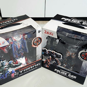 트랜스포머 자동변신 로봇RC카 2대를 판매합니다.