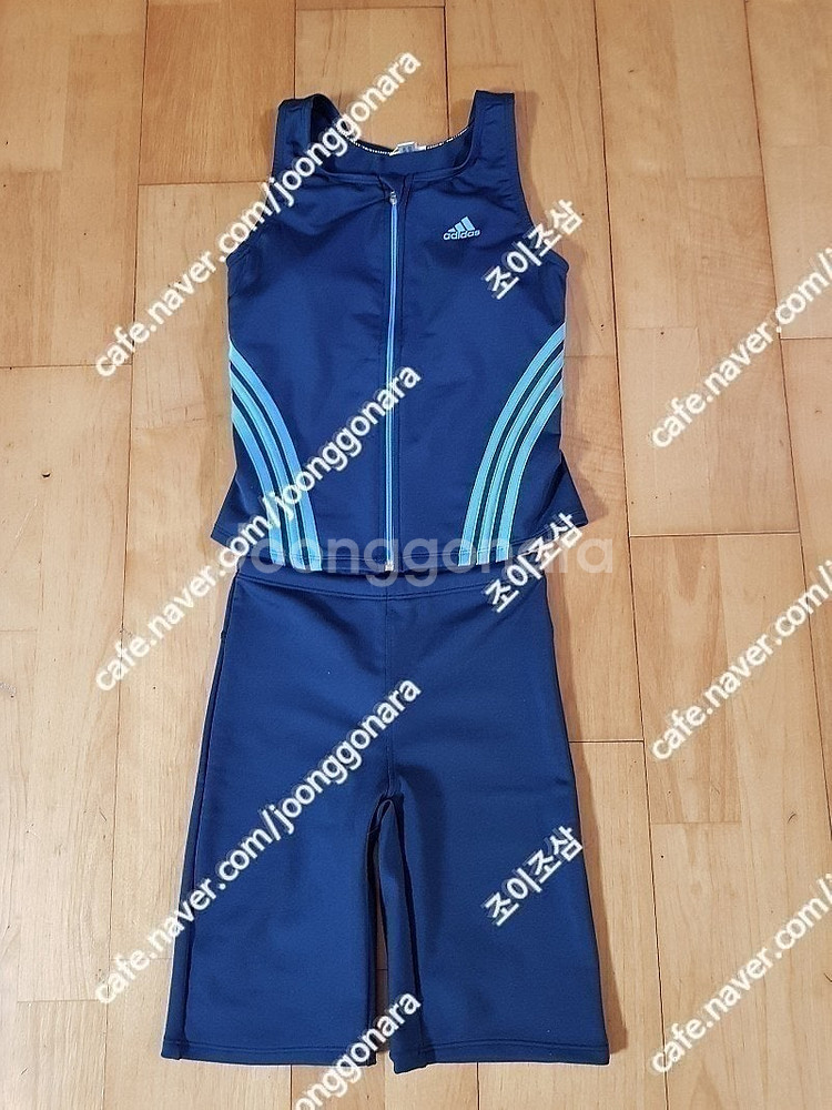 Addidas 아디다스 래시가드 상하세트 8~12세 사...--0