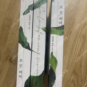 로맨스소설 소장본 김차차 쏘롱 써머