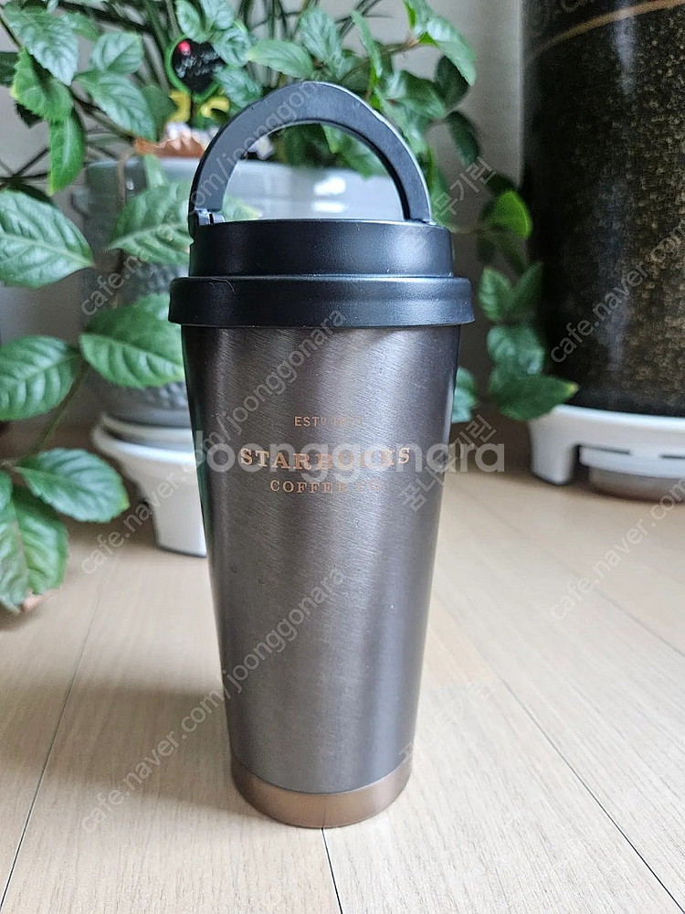 스타벅스 SS 엘마 블랙 헤리티지 텀블러 473ml--0