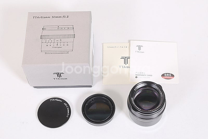 ttartisan 50mm f1.2 (후지 xf 50....--0