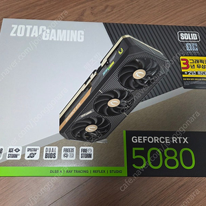 조텍 RTX5080 SOLID OC 그래픽카드 판매 -포항