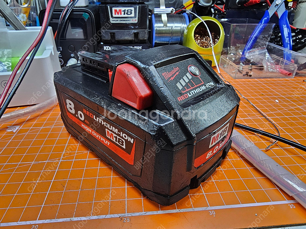 마끼다 밀워키 디월트 등등 각종 리튬배터리 수리해드립니다--8