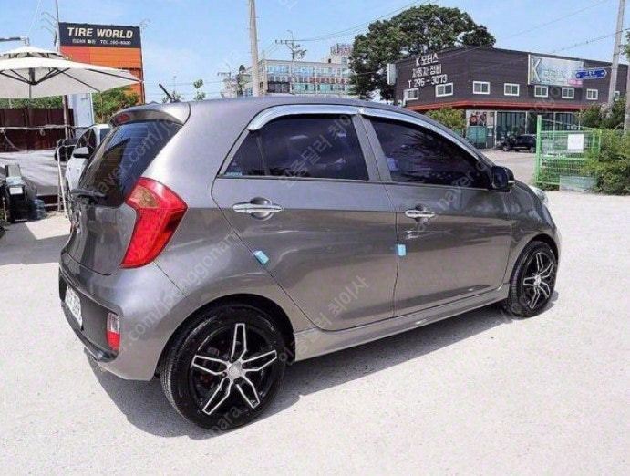 모닝중고차 연식대비 짧은 주행거리 기아 올 뉴모닝 가솔린 이미지