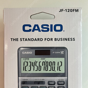 CASIO 카시오 전자 계산기 JF-120FM 새제품 판매