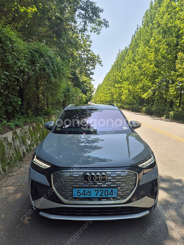 아우디 Q4 이트론 40 프리미엄 짧은 키로수 저렴한 ...--4