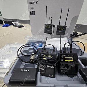 Sony UWP-D21 무선 마이크 와이어리스 풀박