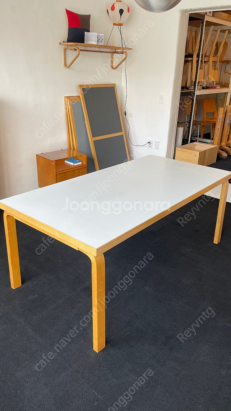아르텍 대형 테이블 182 x 91 cm 알바알토 빈티...--1