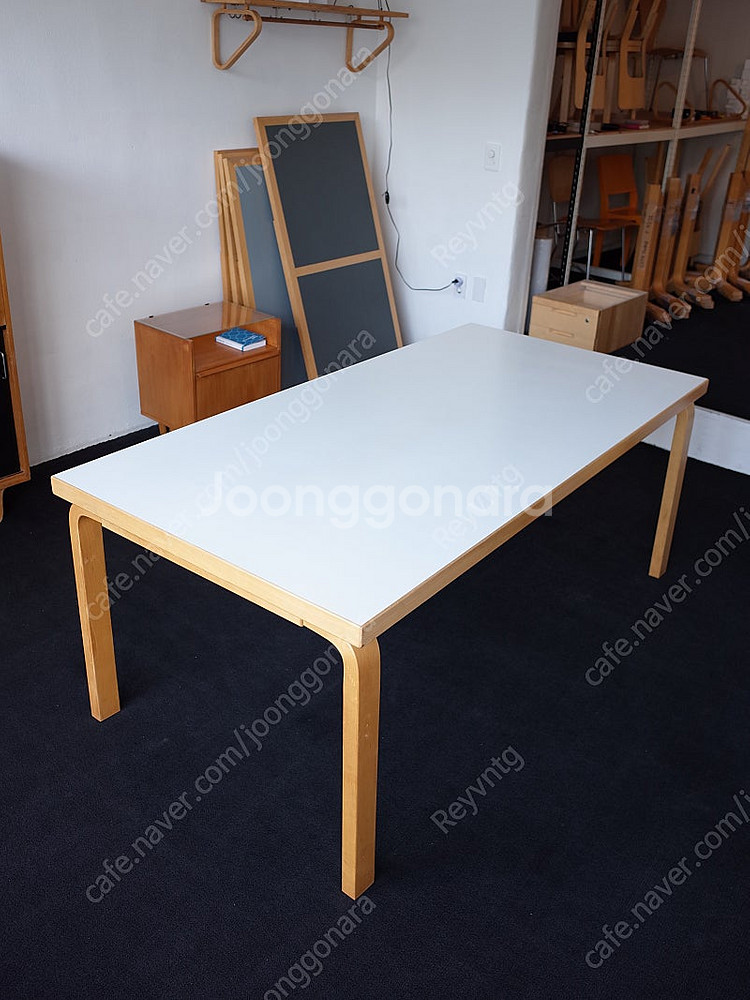 아르텍 대형 테이블 182 x 91 cm 알바알토 빈티...--8