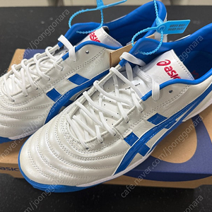 아식스 C3 FF TF 흰파 새상품 270