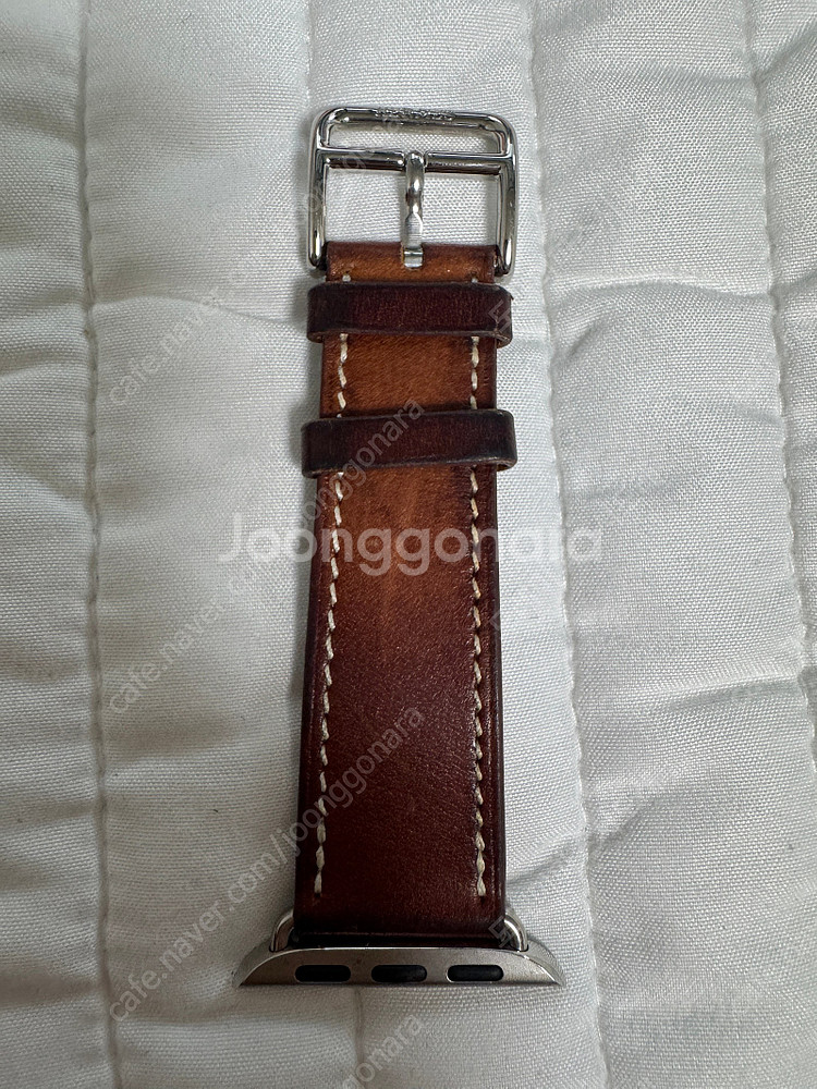 애플워치 5시리즈 40사이즈 + 38-41 밴드 5종 - 에르메스 더블 밴드/ 애플정품 러버, 스틸밴드, 케이스티파...--5