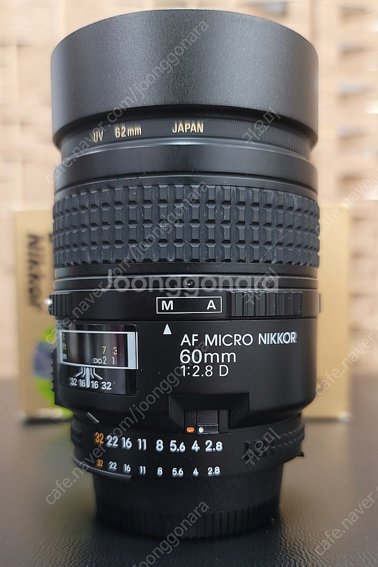 니콘/정품 af 60mm f 2.8d 마크로--1