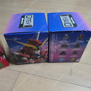 qmsv 건담 시드 , 임모탈 디액티브 + 라이징 사이버 블랙