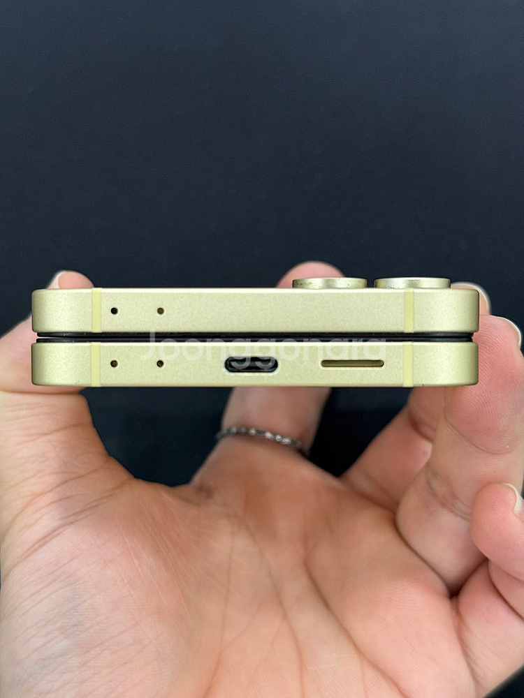 갤럭시Z플립6 옐로우 256GB F741 45만원 깨끗...--5