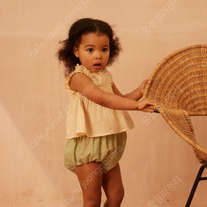 아폴리나베이비 25ss 베이비미아탑 블루머 세트