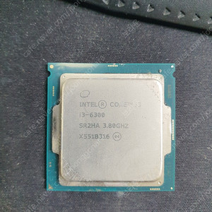 CPU (i3-6300)