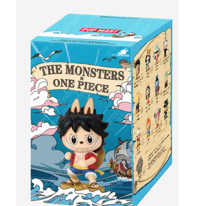 팝마트 라부부 더 몬스터즈 x 원피스 시리즈 피규어 미개봉 랜덤박스 (1개입) Pop Mart Labubu The Monsters x One Piece Series Figures