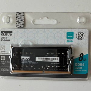 노트북용 메모리 Klevv ddr4 3200 8gb (2개)