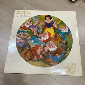 디즈니 백설공주 픽쳐디스크 바이닐 lp