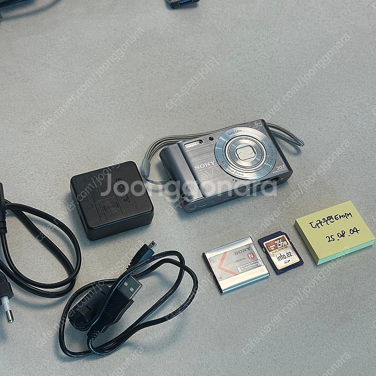 [S급] 소니 사이버샷 DSC-W810 국내정발 한국어...--1